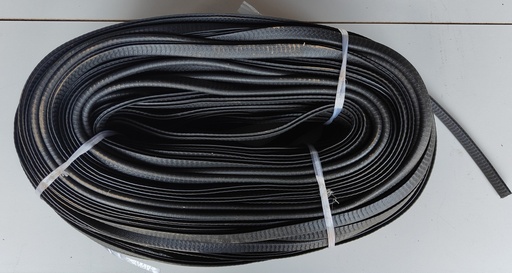 [RUB 008] Finishing Rubber Strip Black 13mm