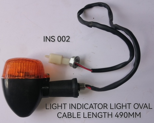 [INS 002] Light Indicator Light Oval