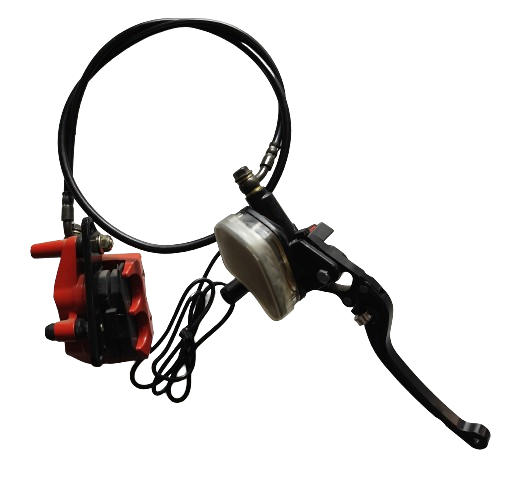 [BRL 014] Brake System Front (Caliper and pipe; Master Cylinder; Right brake lever with relay switch) 701