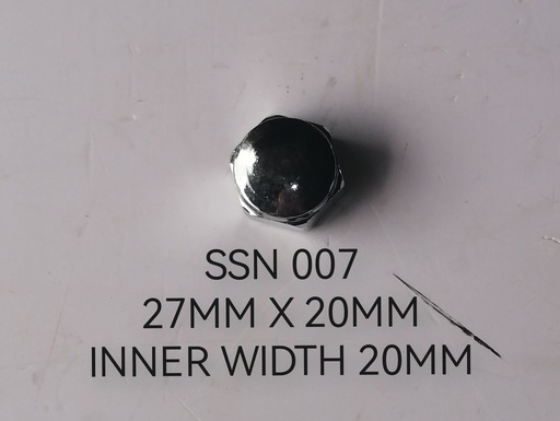 [SSN 007] Nut Steering Stem Chrome LC60
