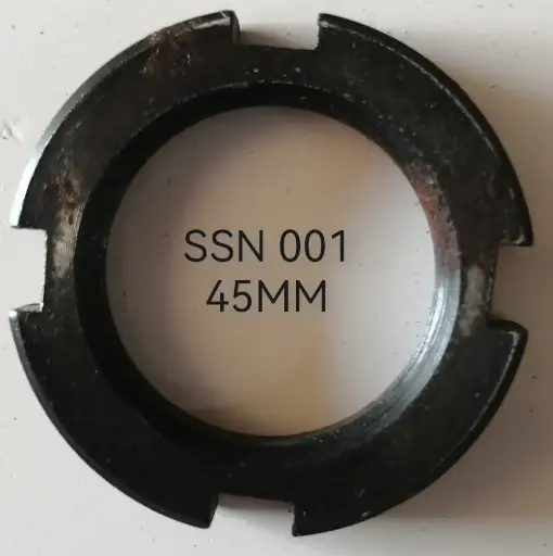 [SSN 001] Steering stem nut Black (bfl)