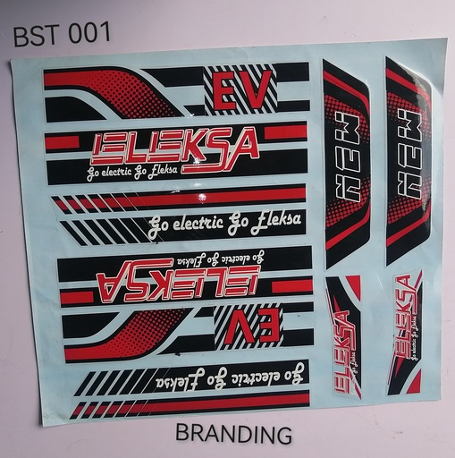 [BST 001] Branding Sticker Set (bfl)