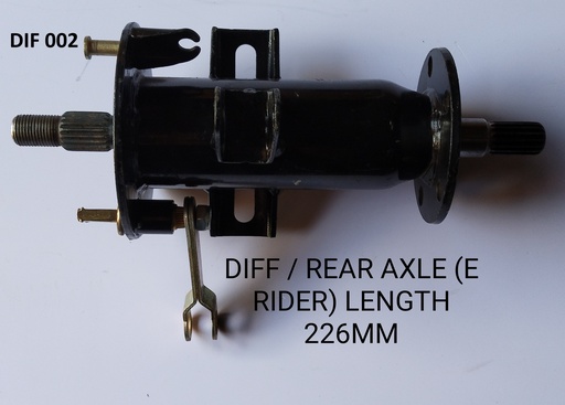 [DIF 002] Diff / Rear Axle (E Rider)