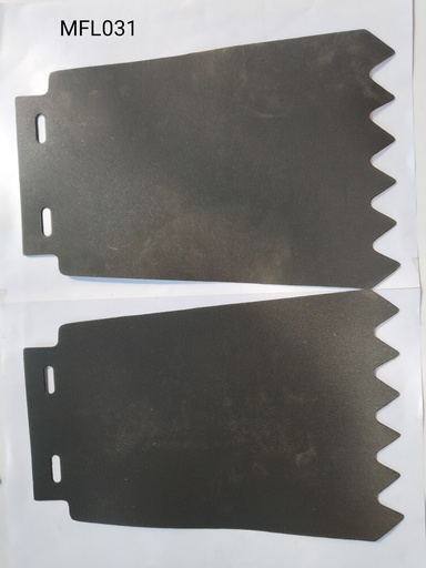 [MFL 031] Mud Flaps Black 2P (JG)