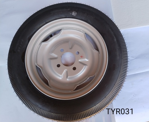 [TYR 031] Tyre 3.75-12 & Rim Rear (JG)