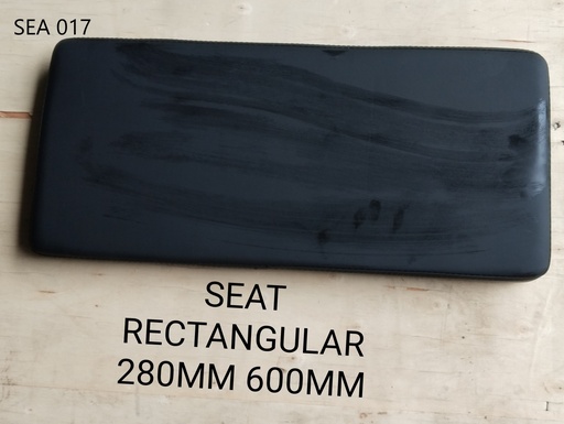 [SEA 017] Seat Rectangular 280mm 600mm
