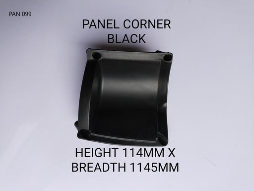 [PAN 099] Panel corner black