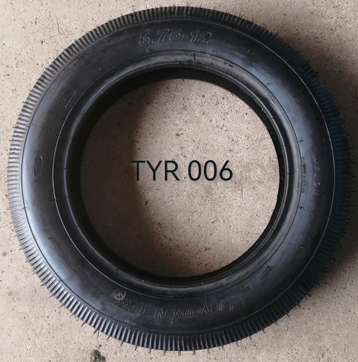[TYR 006] Tyre 3.75-12 (no Rim)