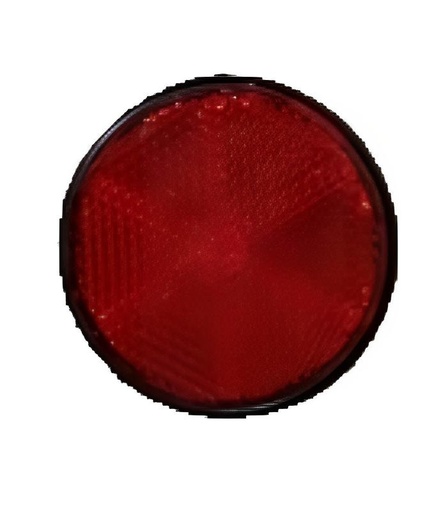 [REF 005] Reflector Red Round (Bolt-on)