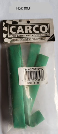 [HSK 003] Heat Shrink 10mm Green