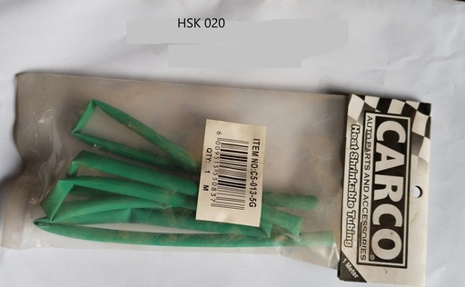 [HSK 020] Heat Shrink 5mm Green
