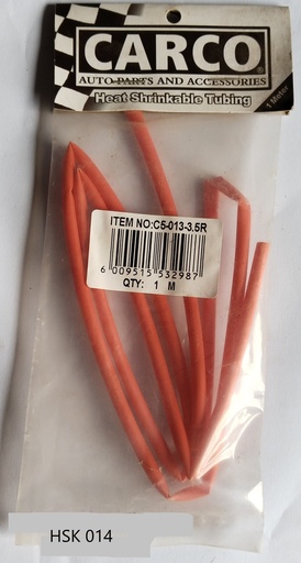 [HSK 014] Heat Shrink 3.5mm Red
